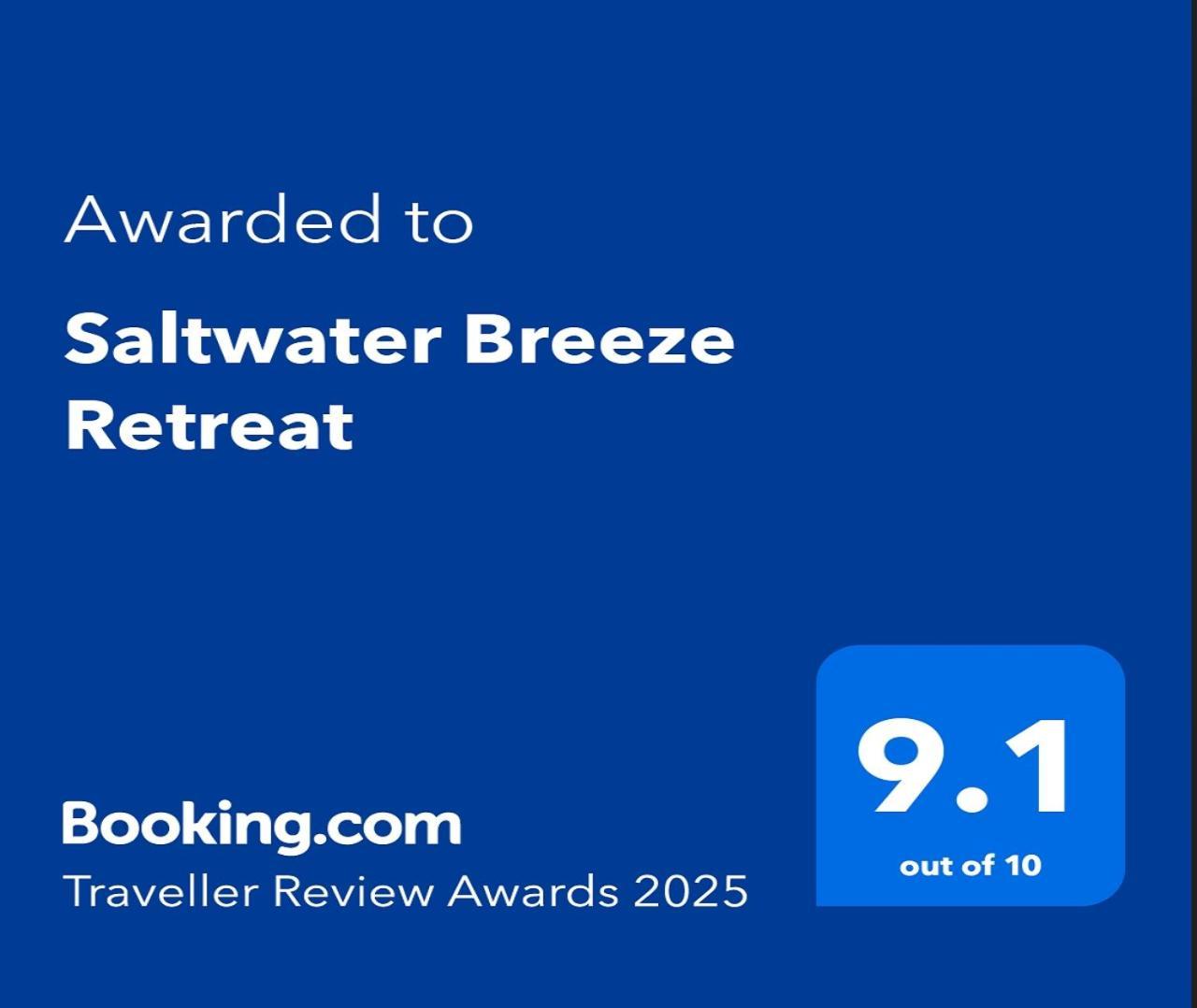 Вилла Saltwater Breeze Retreat Коув Экстерьер фото